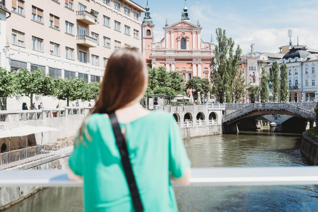 Romantic Jump Studio Overlooking River, Free Parking Liubliana Exterior foto